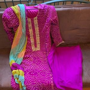 Indian Pakistani Salwar Kameez - 3 piece